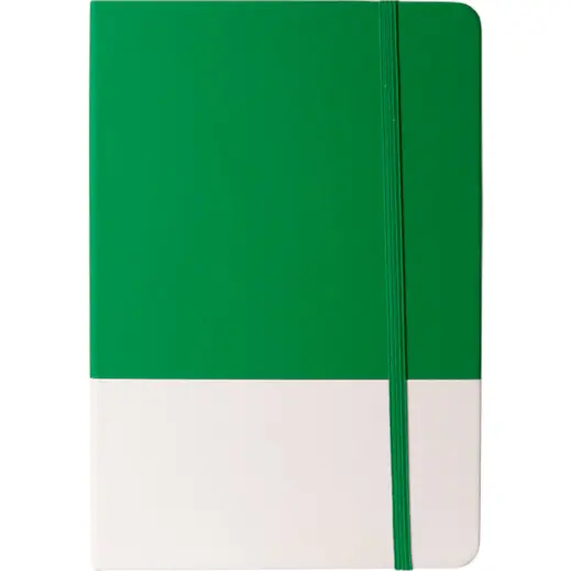 Two Tone Notebook Green